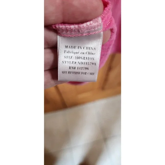 New In button front pink dress - Picture 7 of 8